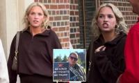 Minnesota student issues apology and withdraws from Catholic college after she was filmed screaming 'Go back to your own country' at white Russian famed for using the c-word