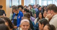 U.S. Senate candidate James Talarico visits university on first day of early voting