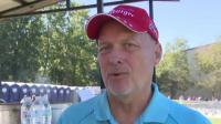 The man serving up a Southern delicacy at South Carolina's presidential rally