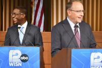 Crowley, Tiffany Clash In Lone Governor Debate As Trump Looms Large