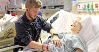 Students get hands-on with growing medical program