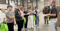 Genesis Products hosts students for Manufacturing Day