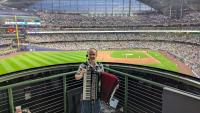 ‘First or second line of my obituary’: Milwaukee polka musician is World Series bound