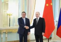 Chinese Premier Li Qiang holds talks with Russian President Putin