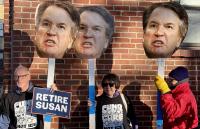 A Susan Collins campaign stop exposes Maine’s split between anger and exhaustion