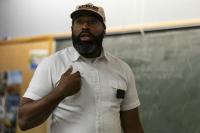 Socialist Senate candidate Greg Levy visits OU