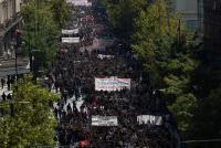 ‘Surviving here is very difficult’: Thousands of Greek students, teachers protest over education, pay