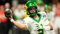 Oregon's Dante Moore, Evan Stewart ruled out vs. Illinois
