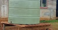 New water tank improves water access at Sinamauri Clinic
