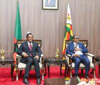 Hichilema arrives in Zimbabwe ahead of COMESA Summit