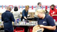 Canadians made a record 2.35 million food bank visits in March 2026