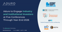 Aduro Clean Technologies to Engage Industry and Institutional Investors at Five Conferences Through Year-End 2026