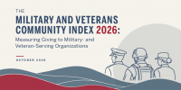 Giving to the military and veterans community totaled $4 billion in 2024