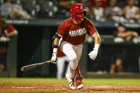 Arkansas baseball outfielder Zeb Allen will see his old UCA teammates in fall finale