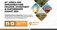 16th Africa PPP Infrastructure Finance, Investment & Partnerships Summit – Nairobi, Kenya