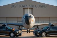 The Beast meets the Bats: Iowa Airmen welcome Secret Service