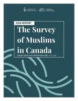 Amira Elghawaby Launches the Muslim Communities Research Observatory — A New Data Study to Track Canadian Muslims and Issues That Concern Them.