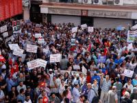 Rare unrest flares in Tunisian capital as police clash with protesters
