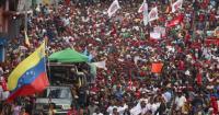 Venezuelans call for elections in first nationwide protest in nearly two years