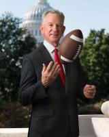 U.S. Sen. Tommy Tuberville previews policy playbook at Hotel Capstone