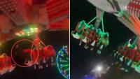 Shocking footage shows moment young woman killed after falling from ride in Mexico
