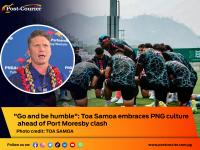 “Go and be humble”: Toa Samoa embraces PNG culture ahead of Port Moresby clash