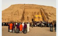 Rare Celestial Event: Sun's Rays Illuminate Ancient Egyptian Temple