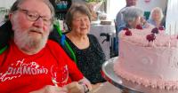 Couple celebrate 60th wedding anniversary at care home with music and memories