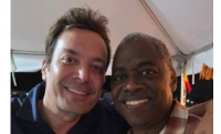 Jimmy Fallon Pops Up at Jamaica Lovers Rock Party