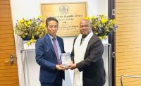 Office of Tibet in Canberra Pays Courtesy Call on Newly Opened Embassy of Republic of Palau 
