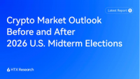 HTX Research Publishes Crypto Market Outlook Ahead of the 2026 U.S. Midterm Elections