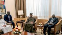 Shakhboot bin Nahyan meets Vice President of the Republic of Côte d'Ivoire