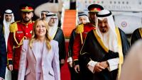 Meloni meets Kuwait Emir, open to extending Q8 fuel price cap