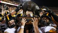 Why Iowa and Minnesota Play for a Giant Bronze Pig Called Floyd of Rosedale
