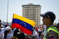 Venezuelans flood the streets demanding a vote as Maduroâs deputy stays in power