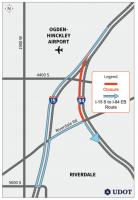 Ramp closures planned on I-15 in Riverdale and I-80 and I-215 in Salt Lake County