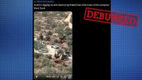 Yes, Israeli settlers are ripping up West Bank olive trees – but this video is fake