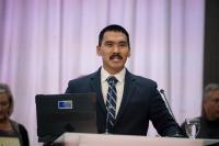 Alaska State Trooper from Teller receives law enforcement award at AFN