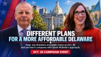 Dr. Joe’s Arminio’s Oct. 28 event offers Delaware voters a different perspective on lowering costs, reviving growth