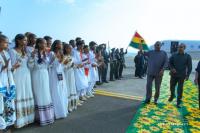 President Mahama arrives in Ethiopia, joins PM Abiy to commission...