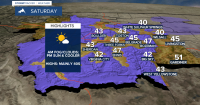 KBZK Bozeman Area Weather: Snow ending overnight, Saturday AM clouds and PM sun