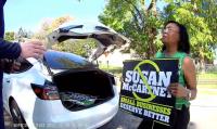 Police Body Camera Footage Shows West Orange Councilwoman, Mayoral Candidate With Lawn Signs in Her Car