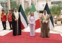 HH the Amir receives Italian Prime Minister Meloni