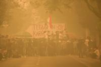 'How is it possible?': Students protest Indonesian haze