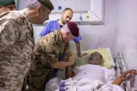 Jordan's King visits church attack victims
