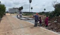 Pharma company encroaches KCR Park, lays road in Pashmylaram Industrial Area