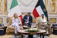 Kuwait signs investment, defence accords during Meloni’s visit