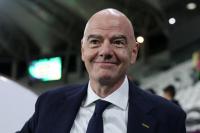 Gianni Infantino laughs in the face of critics and claims ‘vast majority’ support him
