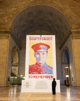 2026 National Poppy Campaign launches with a donation “first” … and stunning mural: Don’t forget to Remember