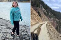 Woman Living in Remote Alaska Shows Off Treacherous Unpaved Road Drivers Must Take to Get to Town (Exclusive)
